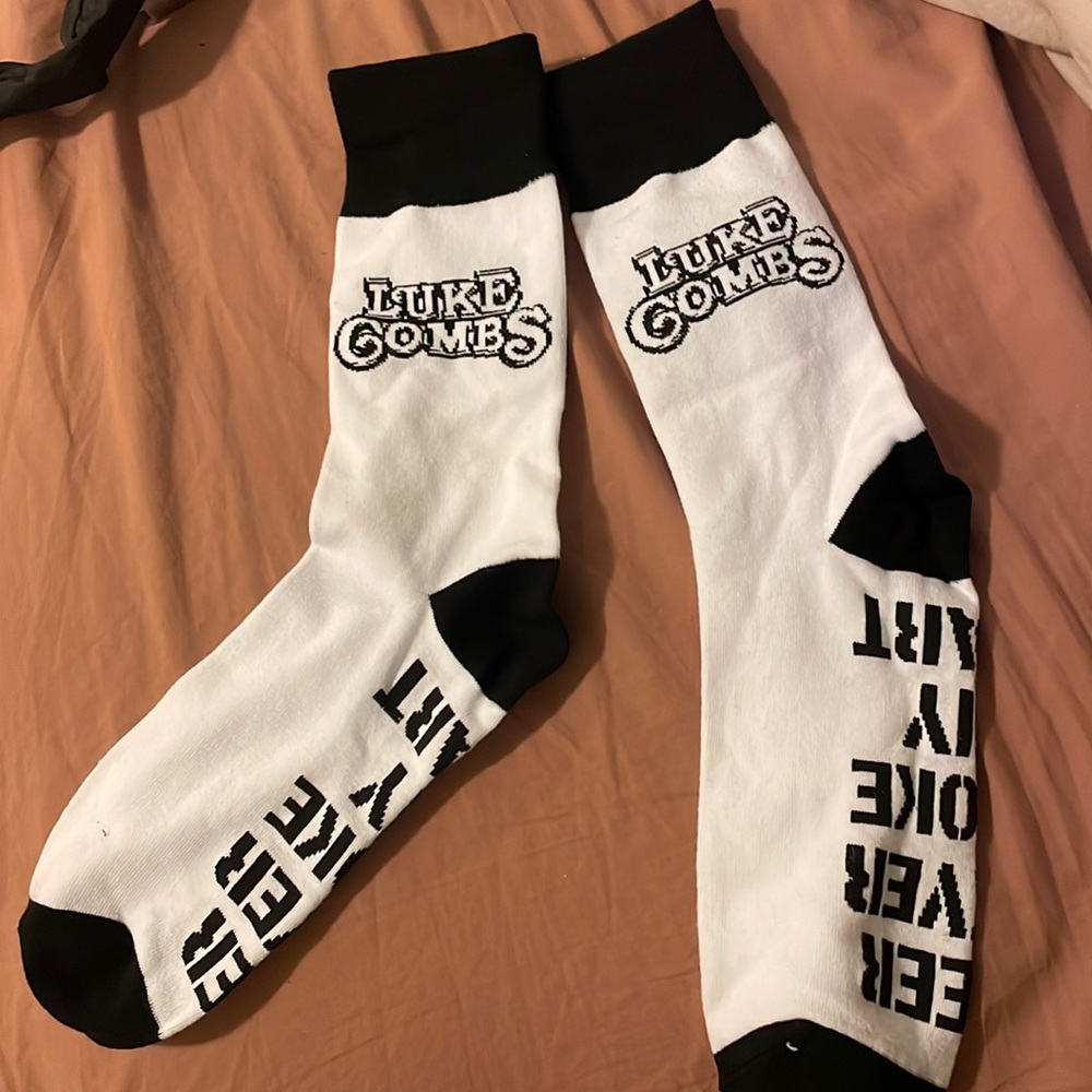 Luke Combs Beer Never Broke My Heart Socks